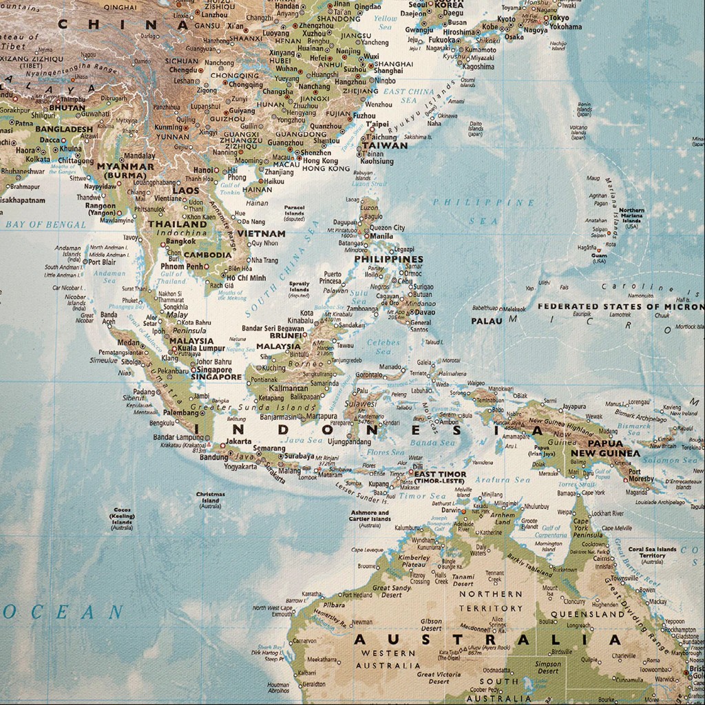 Map indicating memorial reef GPS location